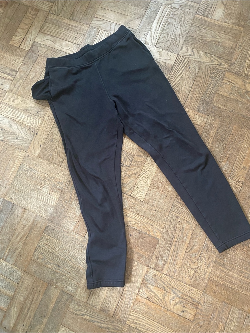 Uniqlo black sweatpants size Large